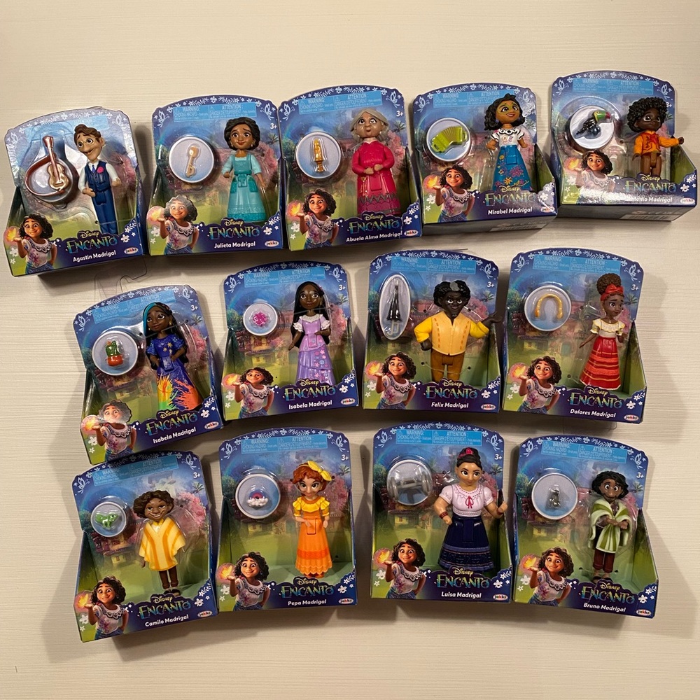 Kids Toy Set - Multicolor Figure set from the Disney movie Encanto complete set